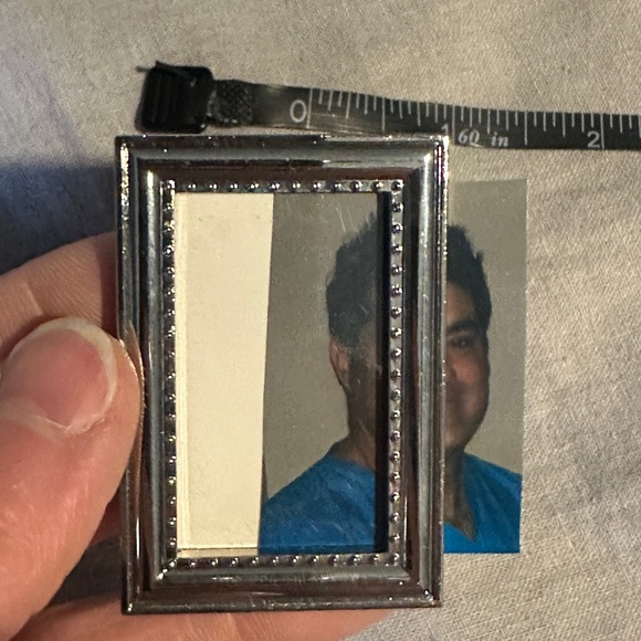 Photo frame napkins rings silver 24 set - Picture 9 of 9